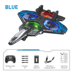 Stunt LED Foam RC Fighter Jet for Beginners