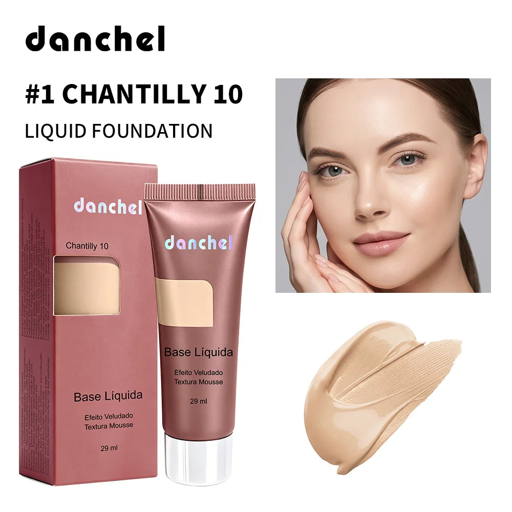 Velvet Matte Liquid Foundation for Flawless Coverage