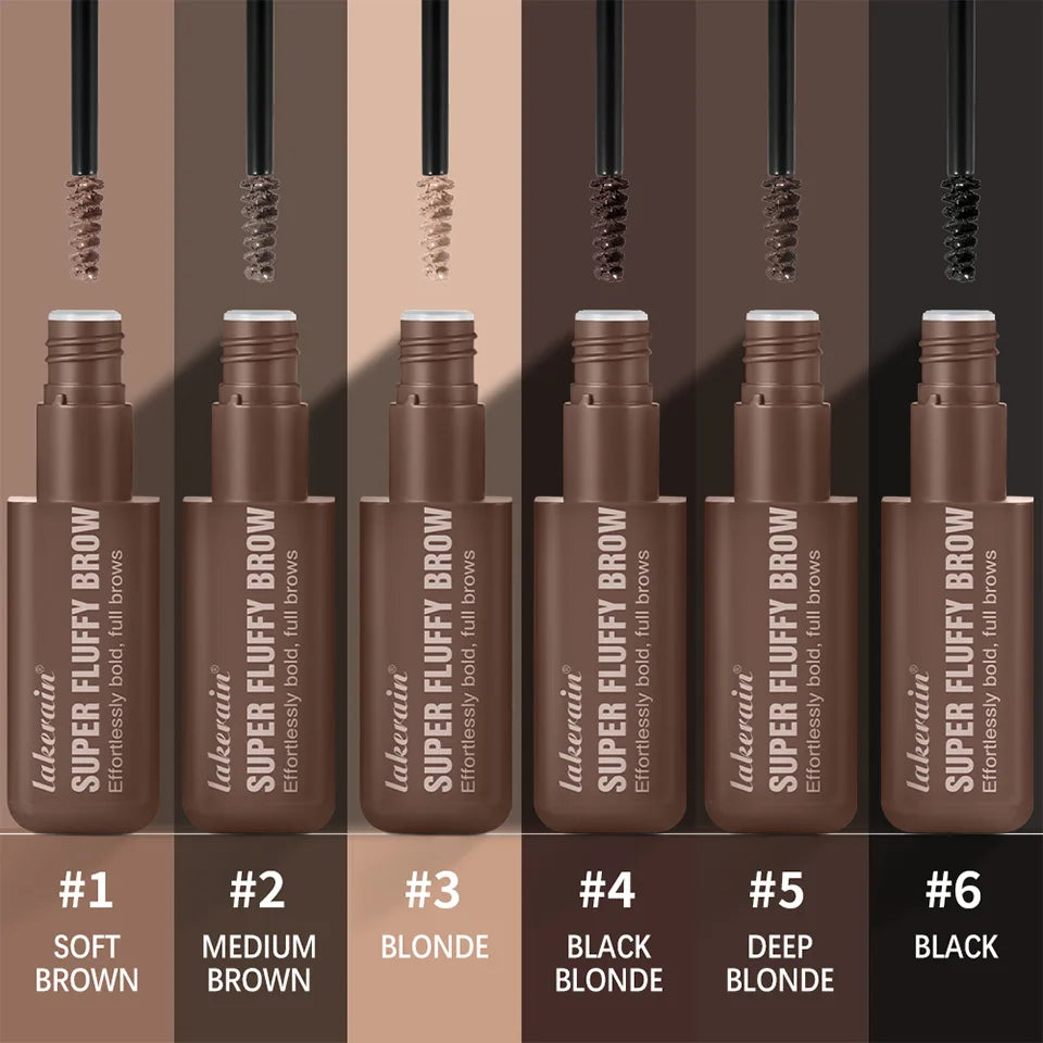Volumizing Eyebrow Mousse Gel for Fluffy Brows