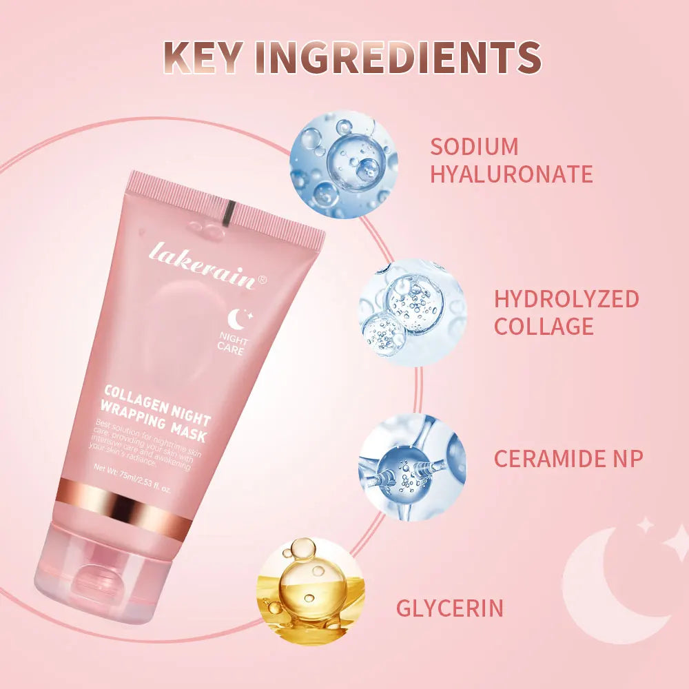 Collagen Peel-Off Night Wrapping Face Mask
