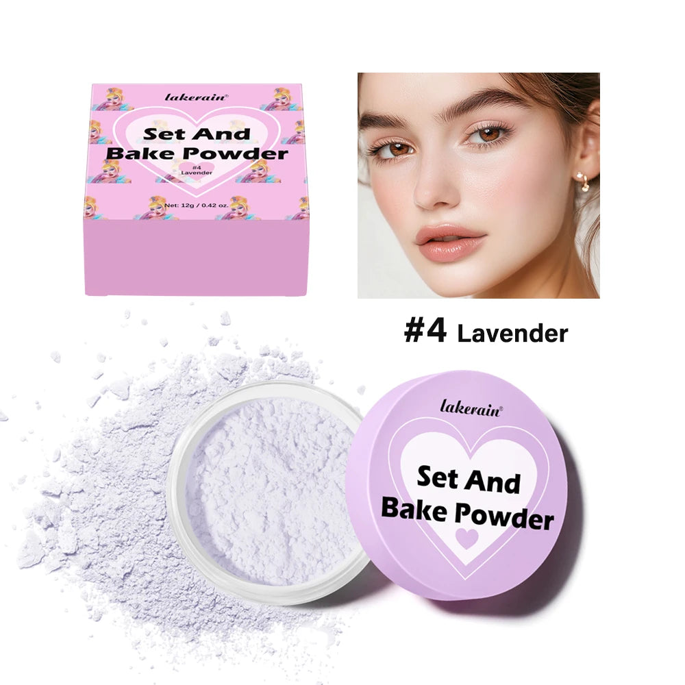 Oil-Control Matte Setting and Baking Face Powder