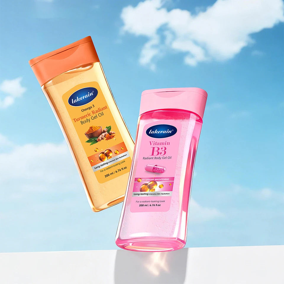 Radiant Hydrating Body Gel Oil for Glowing Skin