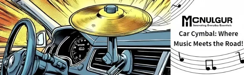 Mini Drum Cymbal Car Vent Decoration Accessory - 10