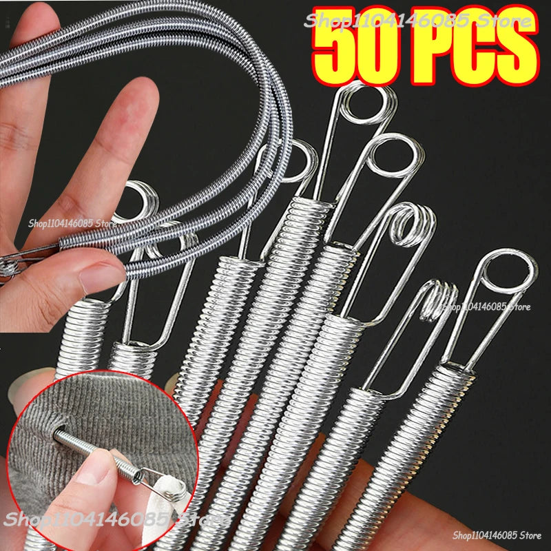 Flexible Spring Drawstring Threader for Sewing and Crafts
