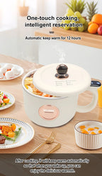 Portable Electric Multi-Cooker for Dorms and Travel