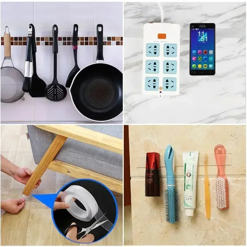 Heavy Duty Transparent Nano Double-Sided Adhesive Tape