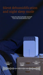 Compact Portable Dehumidifier for Bedroom and Office