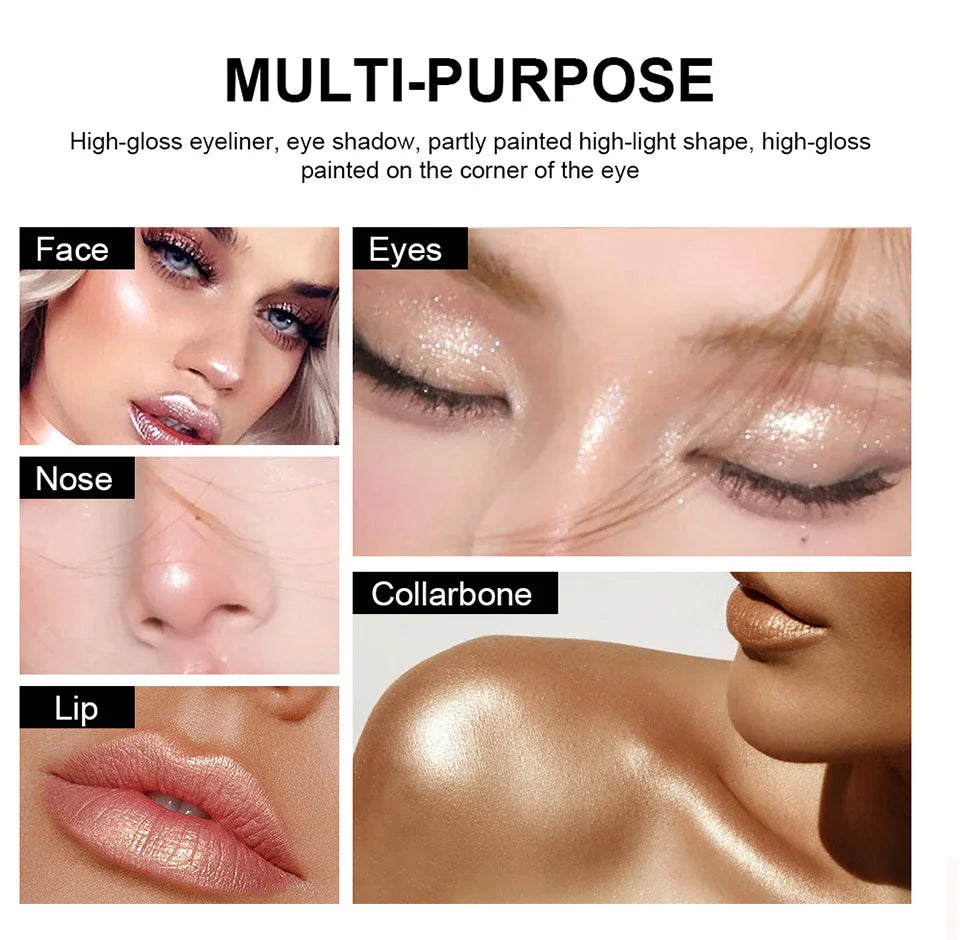 Waterproof Shimmer Eye Brightener Stick - 10