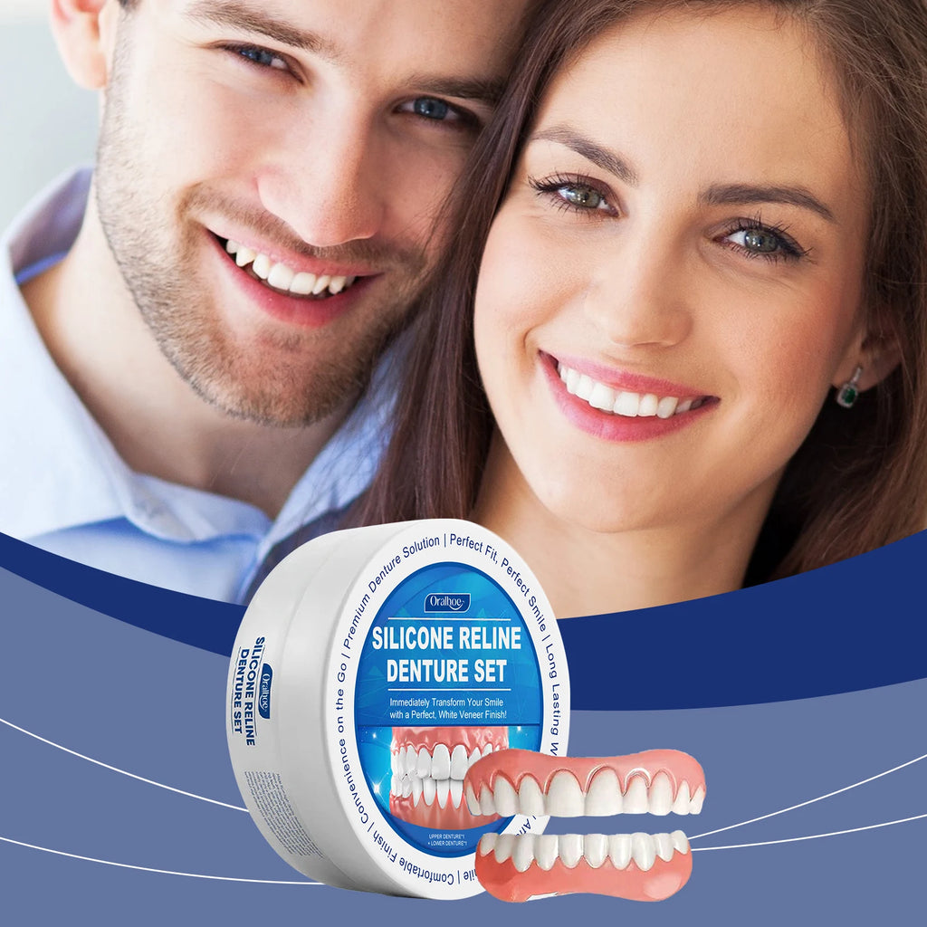 Flexible Silicone Denture Reline and Temporary Repair Kit