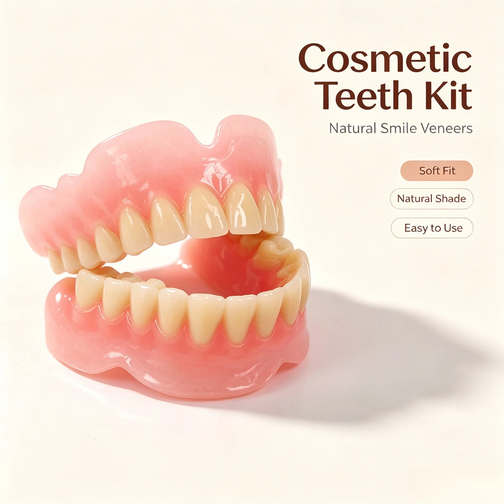 Realistic Silicone Cosmetic Teeth Veneers