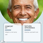 Instant Smile Comfort Dentures for Upper and Lower Teeth