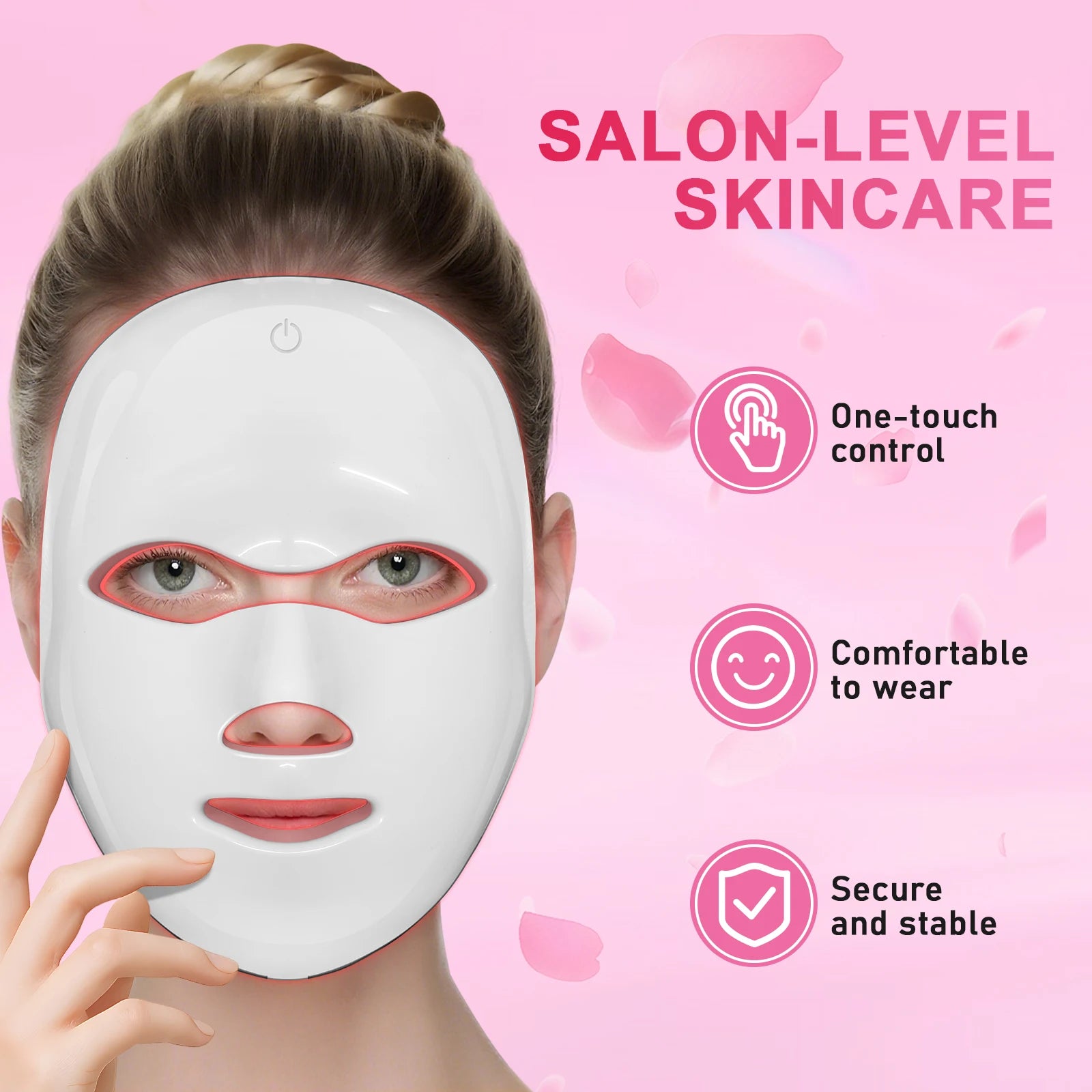 7-Color LED Photon Facial Mask for Skin Rejuvenation - 11