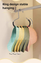 Multifunction Space Saving Hat and Accessory Organizer Hanger