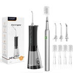 Electric Water Flosser and Sonic Toothbrush Oral Care Combo Kit