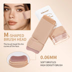 Matte Foundation Stick with Built-in Blending Brush