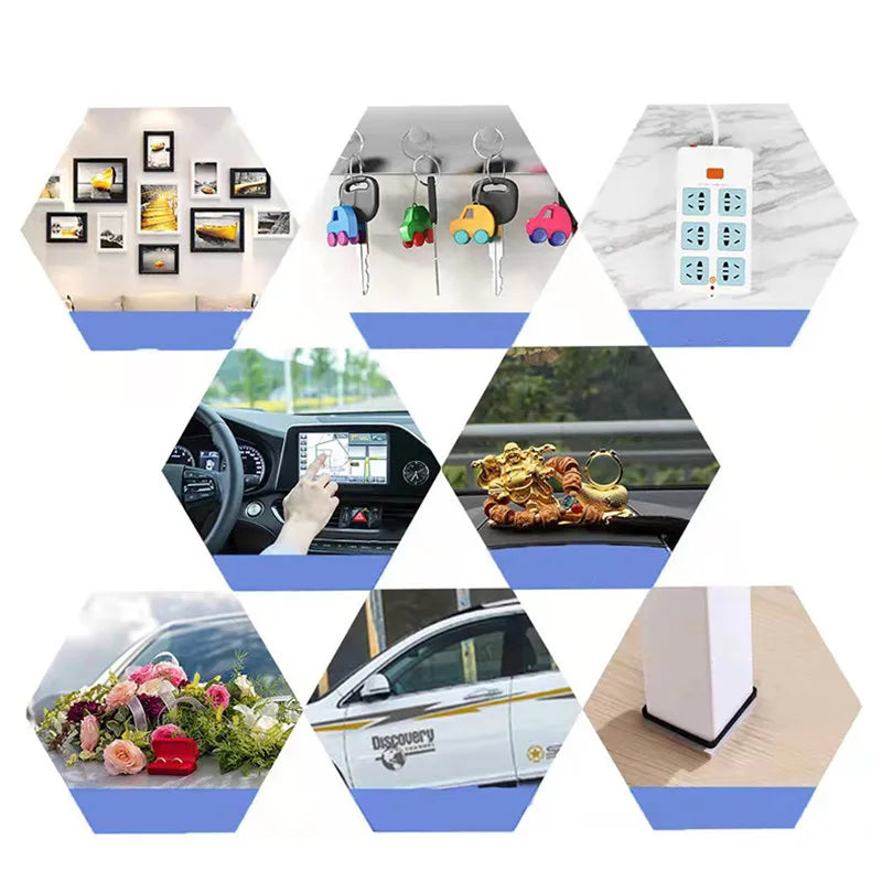 Heavy-Duty Waterproof Double-Sided Nano Mounting Tape - 11