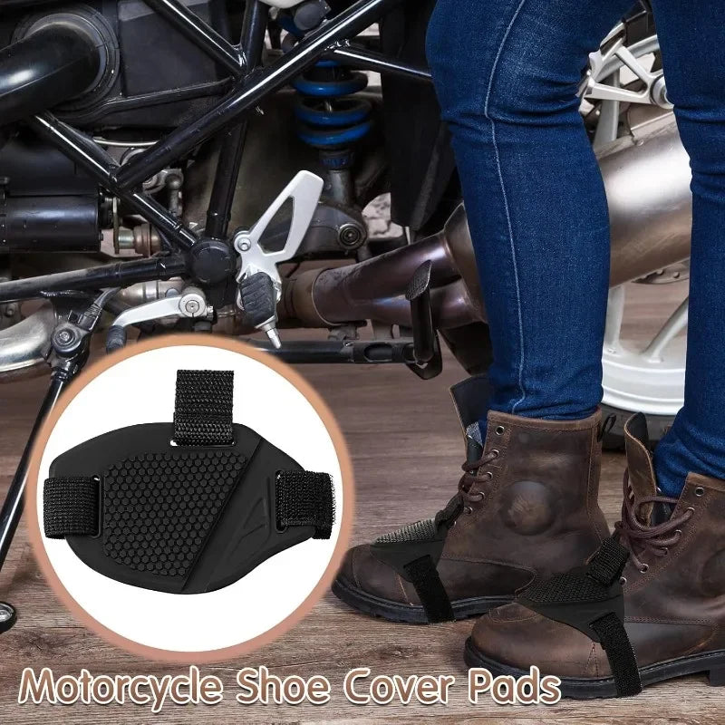 Anti-Slip Motorcycle Gear Shift Boot Protector Pad - 2