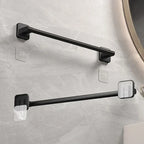 Wall Mounted Adhesive Towel Rack for Bathroom and Kitchen