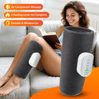 Cordless Air Compression Leg Massager with Heat