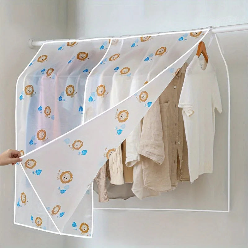 Translucent Wardrobe Clothing Dust Cover