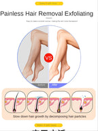 Painless Crystal Hair Eraser and Exfoliator Tool