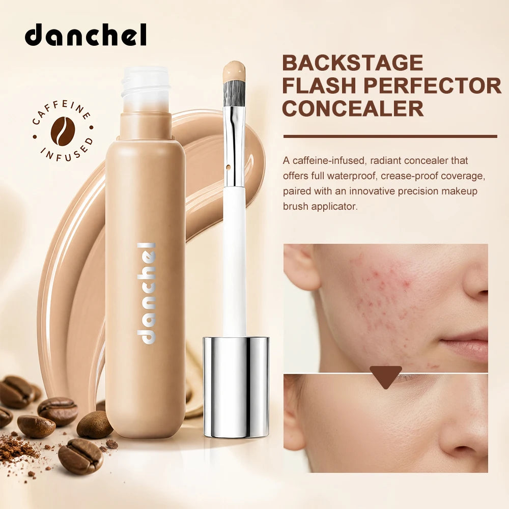 Full Coverage Waterproof Liquid Concealer for Dark Circles