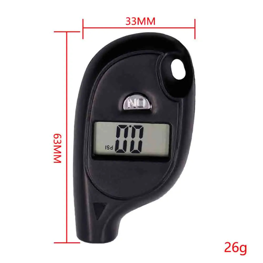 Digital Keychain Tire Pressure Gauge