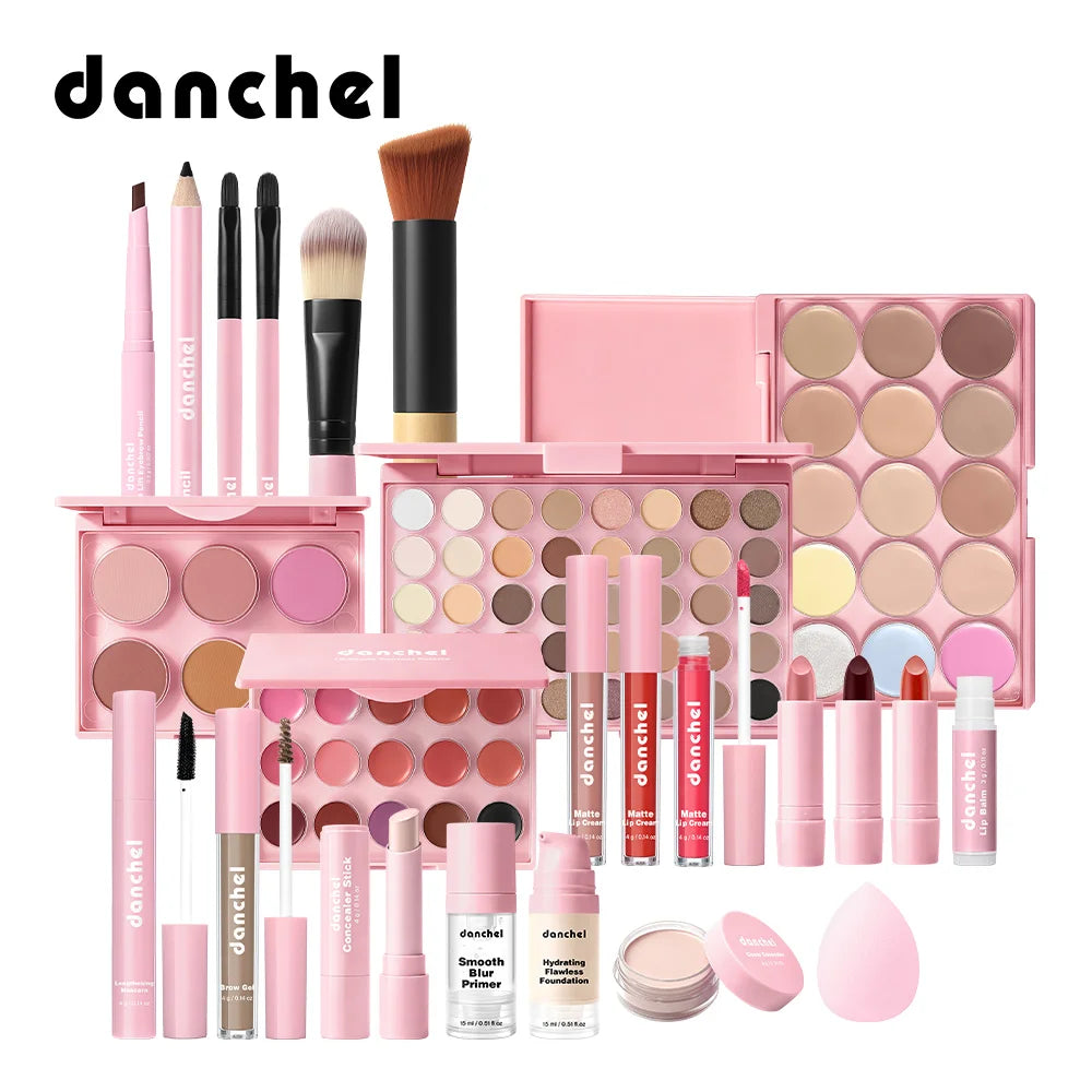 All-in-One Professional Makeup Set for Beginners and Travel