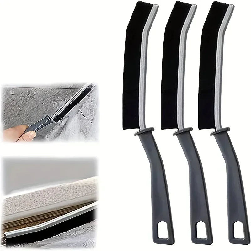 Hard-Bristle Crevice Cleaning Brush for Home Deep Cleaning