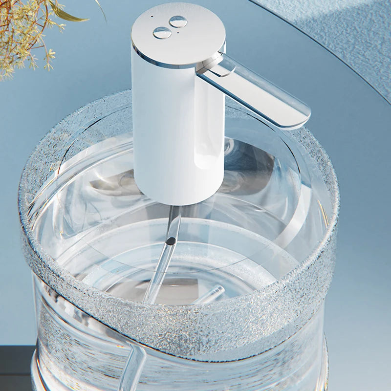 Automatic Folding USB Rechargeable Water Bottle Dispenser Pump - 8