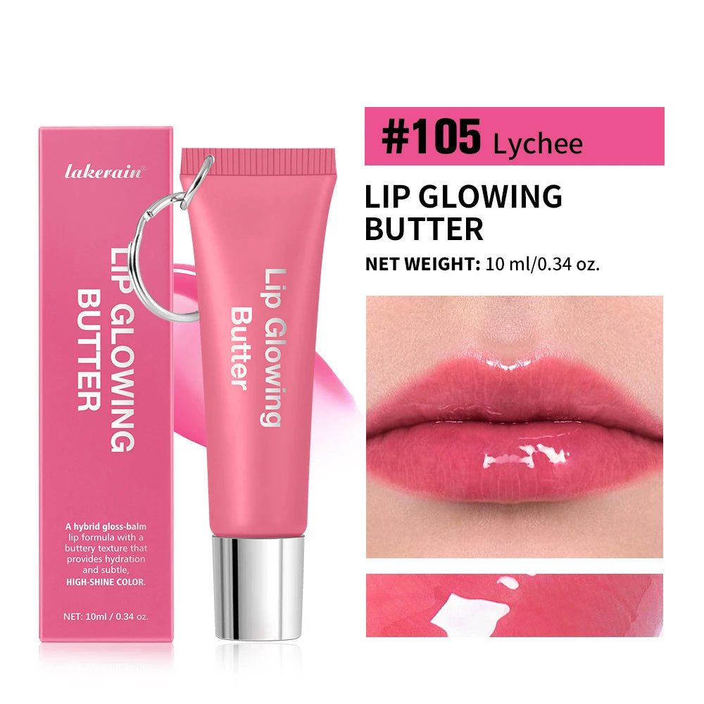 Moisturizing Lip Gloss Butter with Keychain - 21