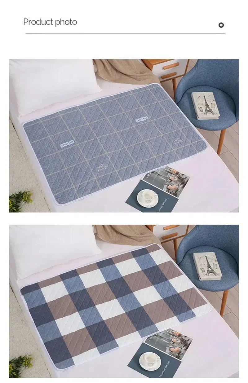 Washable Waterproof Bed Protector Pad for Babies and Adults