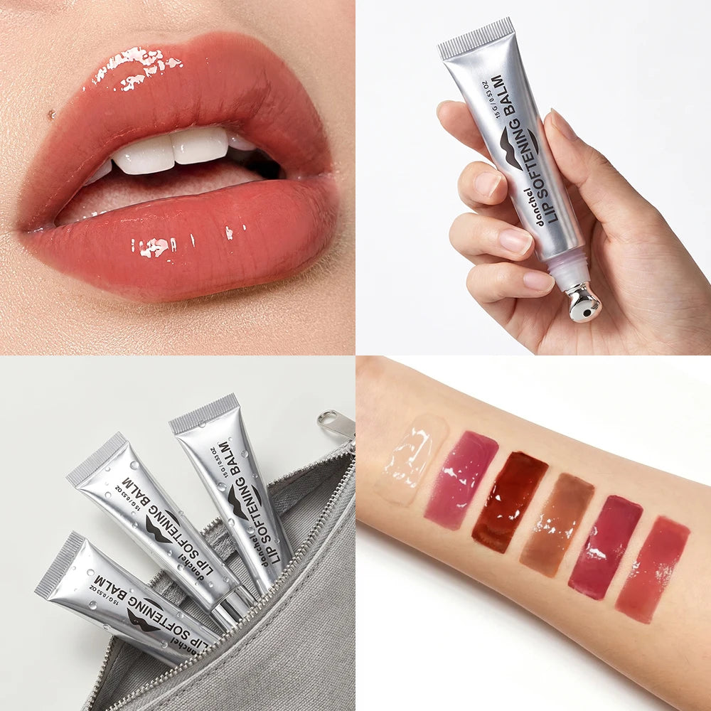 Hydrating Tinted Lip Balm for Smooth Glossy Lips - 6