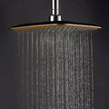 8-Inch Square Rainfall Shower Head with Extension Arm