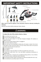 High-Pressure Handheld Steam Cleaner for Home and Car