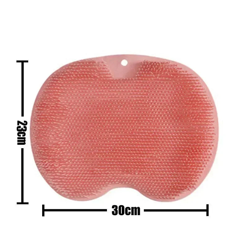 Non-Slip Silicone Shower Foot Scrubber and Massage Mat