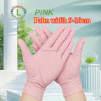 Disposable Black Nitrile Protective Gloves