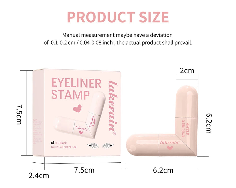 Waterproof Winged Eyeliner Stamp for Beginners - 16