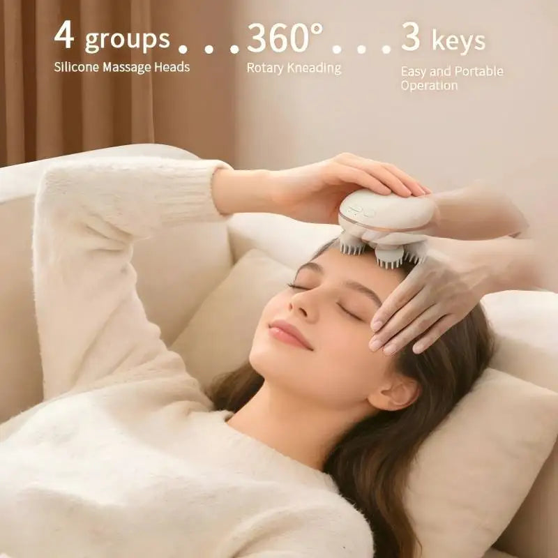Electric Cordless Scalp and Body Massager - 5