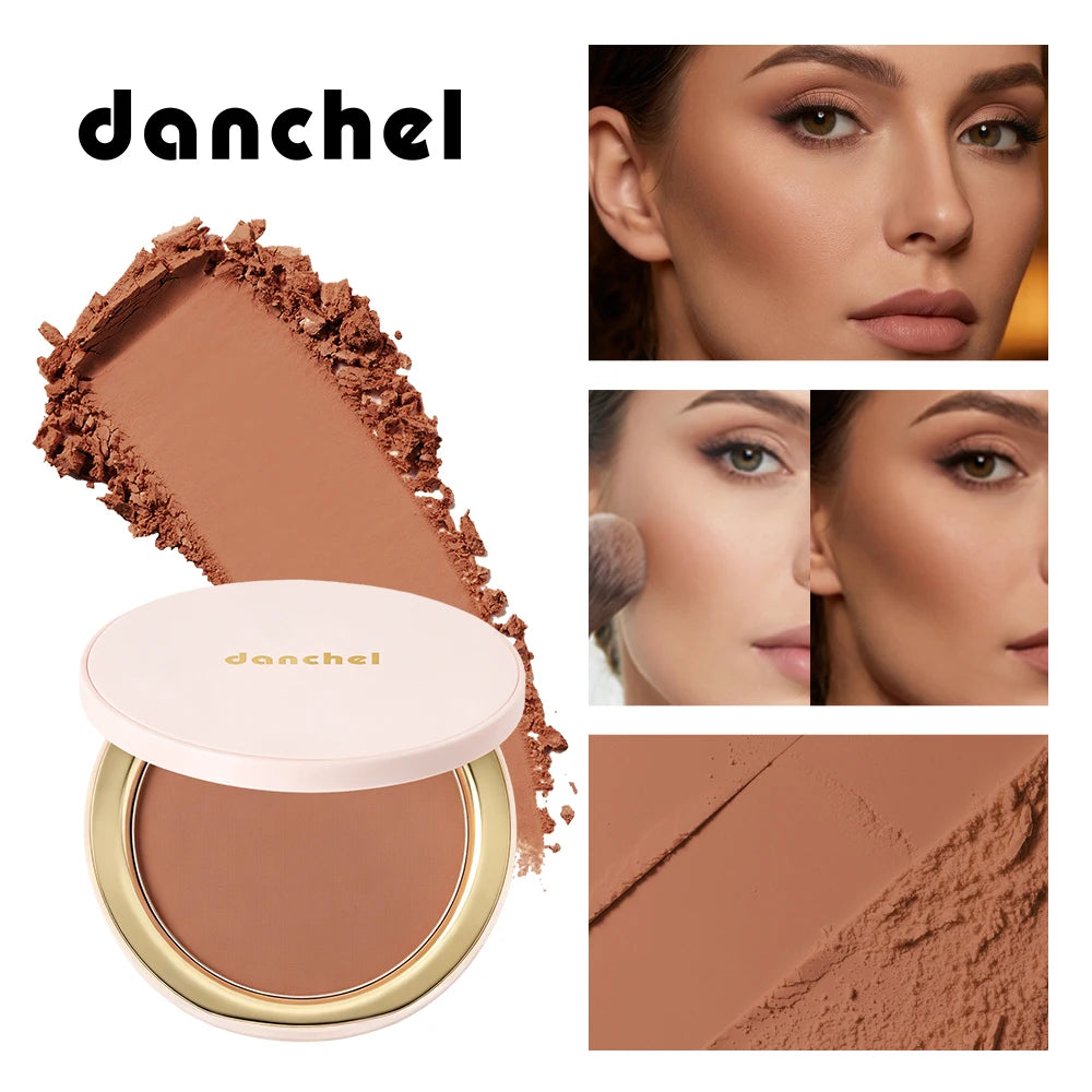 Soft Matte Bronzer Powder for Natural Face Contouring