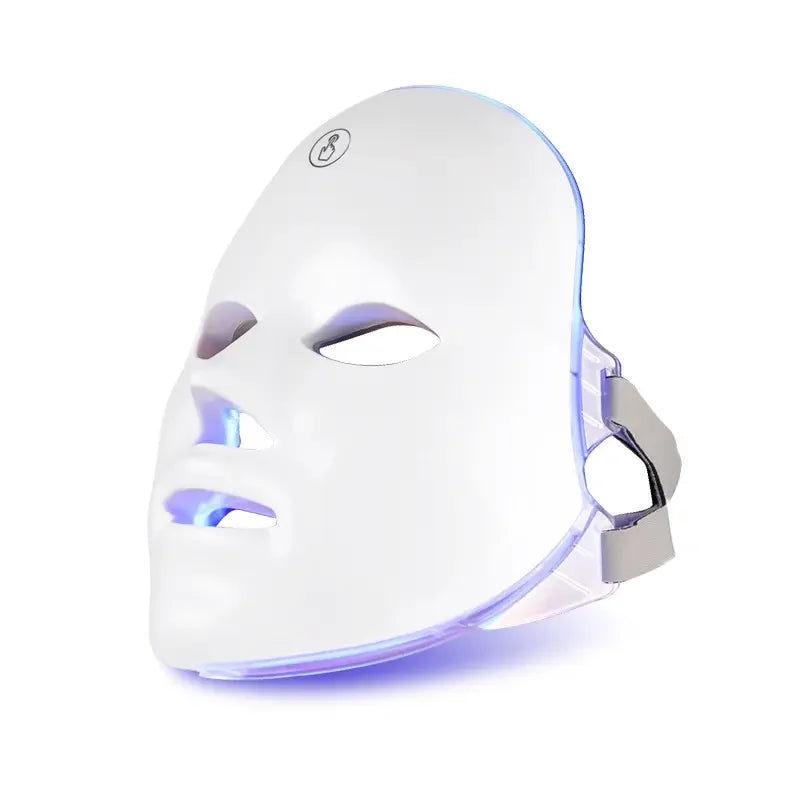 7-Color Rechargeable LED Facial Mask for Skin Rejuvenation