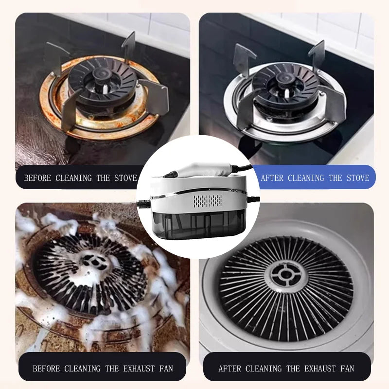 High-Pressure Handheld Steam Cleaner for Home and Car - 5