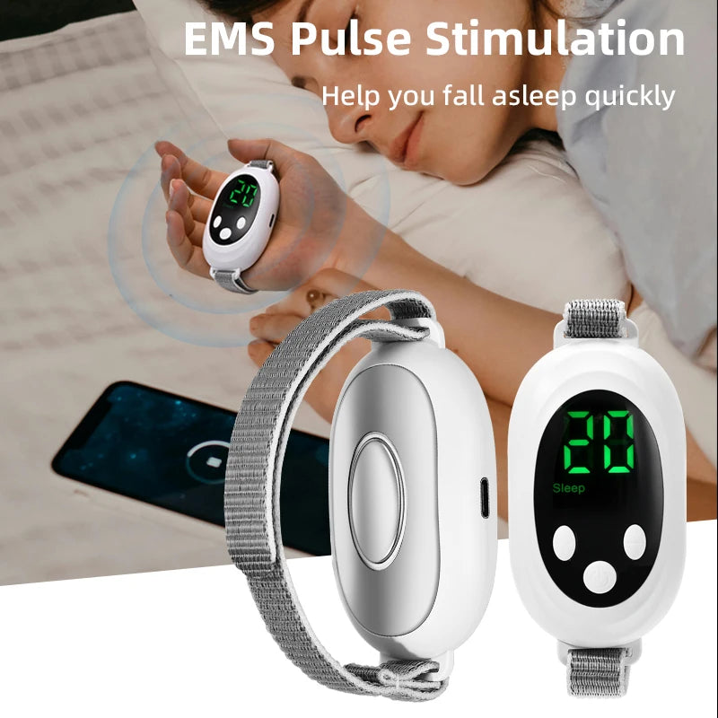 Microcurrent Handheld Sleep Aid and Anxiety Relief Device