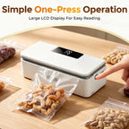 Rechargeable Handheld Mini Bag Sealer with Cutter