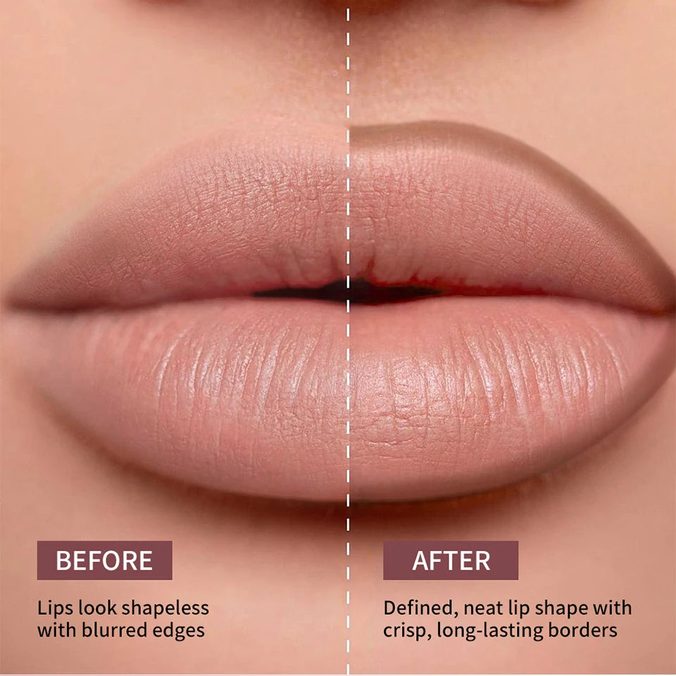 Waterproof Ballpoint Felt Tip Lip Liner Stain - 25