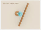 Portable Rechargeable Wooden Magnetic LED Wall Lamp