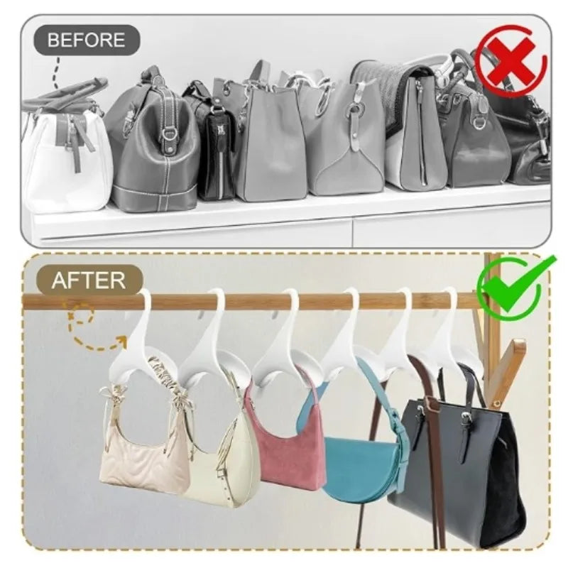 Handbag and Purse Closet Storage Hanger Hooks