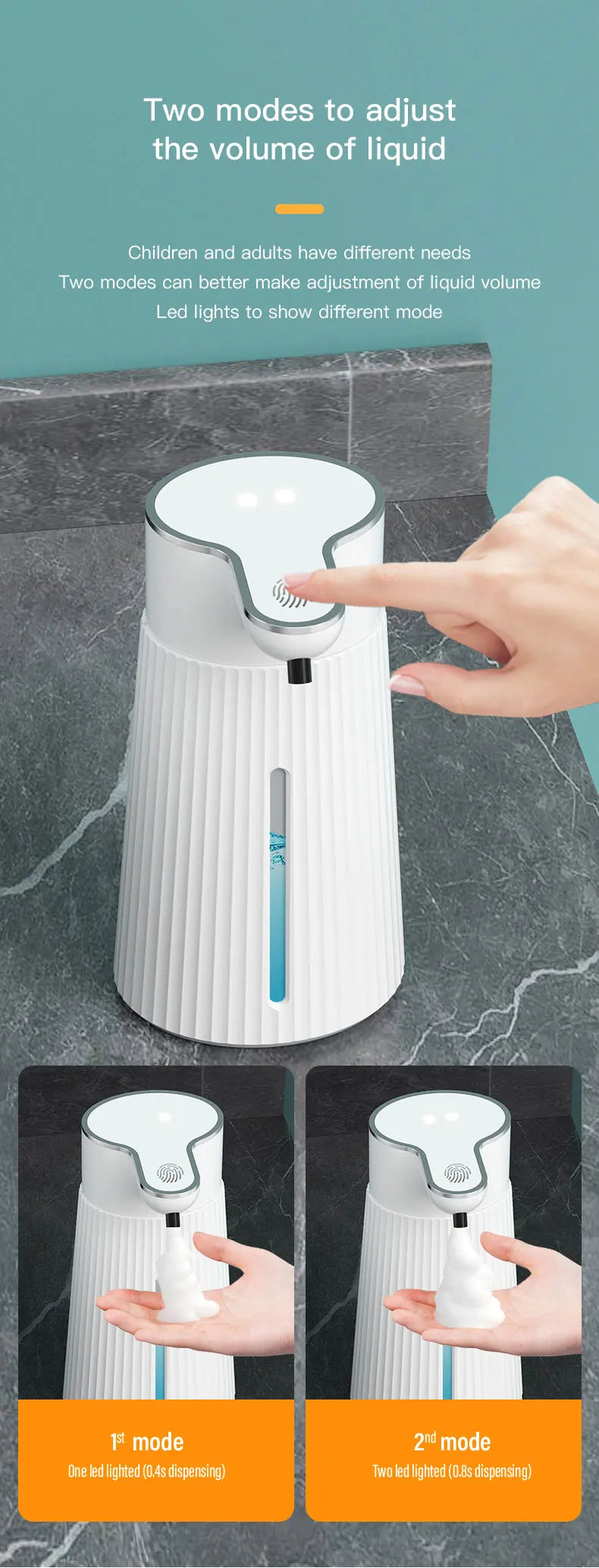 Automatic Infrared Sensor Soap Dispenser for Bathroom - 11