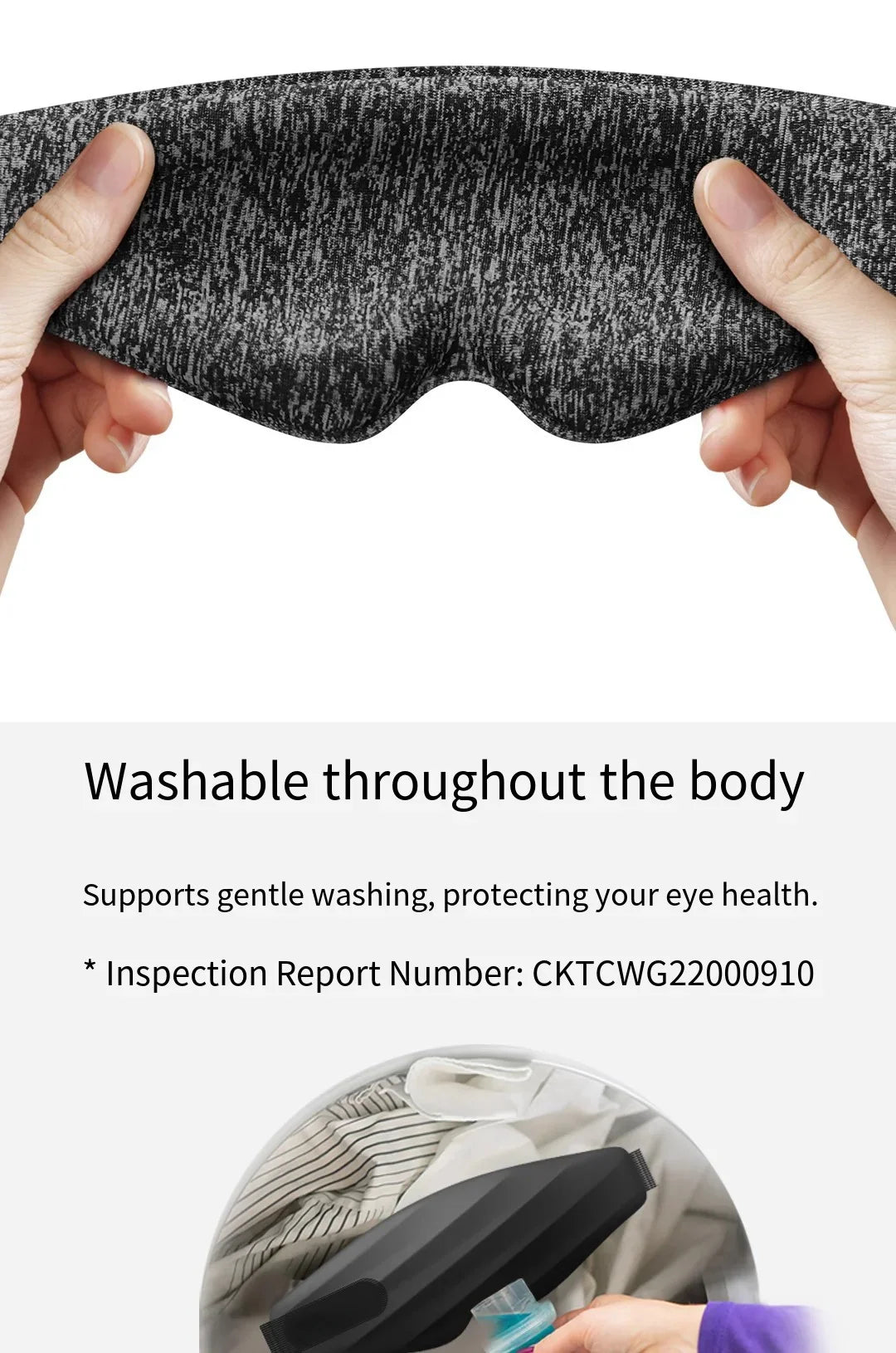 3D Ergonomic Light-Blocking Sleep Mask - 17