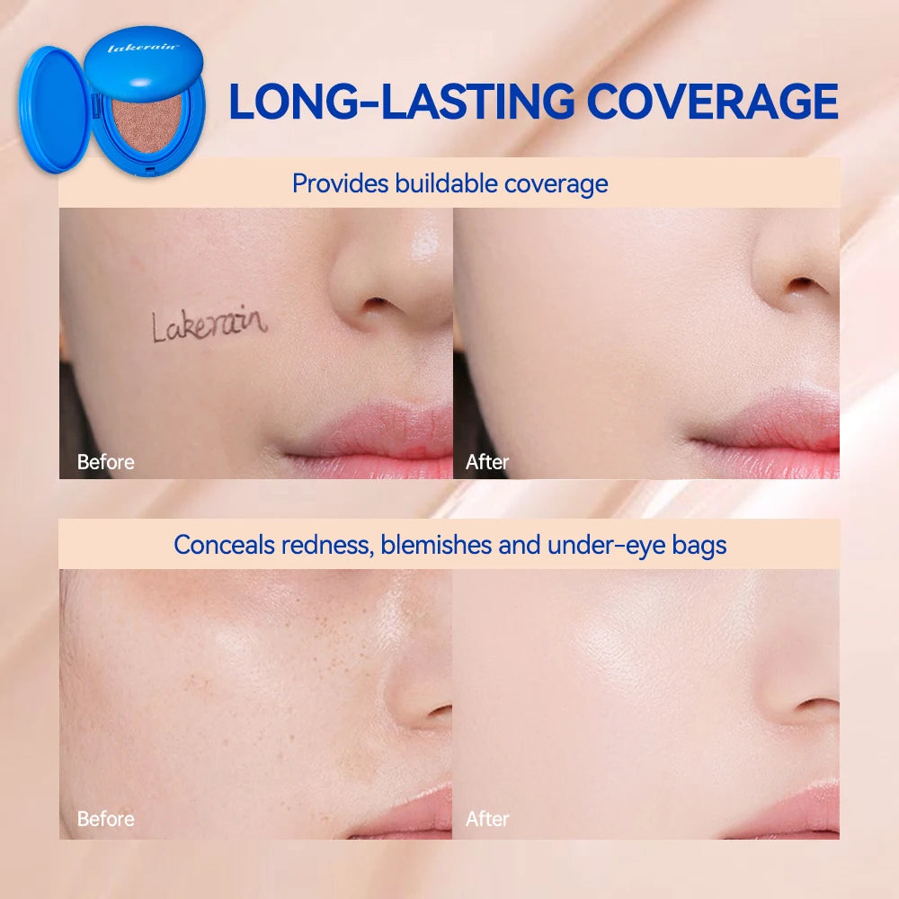 Long-Lasting Waterproof Cushion Foundation with Sun Protection - 4